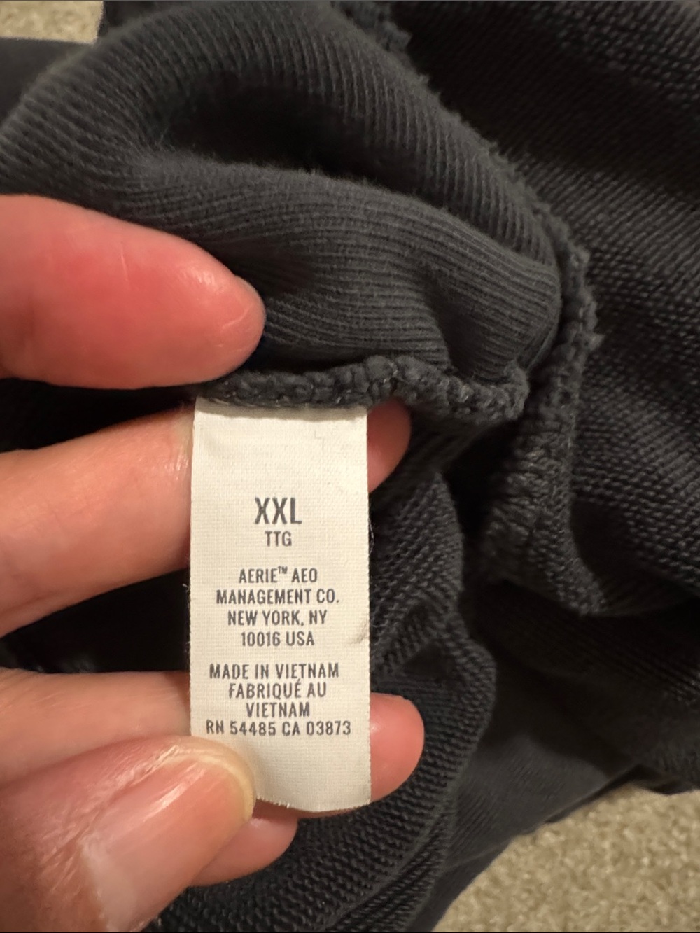 Aerie French Terry Sweat Shorts Loungewear Gray Pockets Drawstring-XXL - Picture 5 of 7